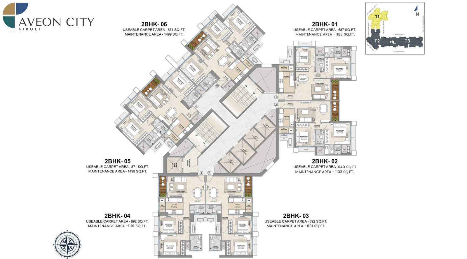 Balaji-Tricity-Delta-Aveon-City-Floor-Plan-Tower-1